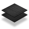 Aluminium brossé noir