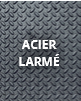 Acier larmé